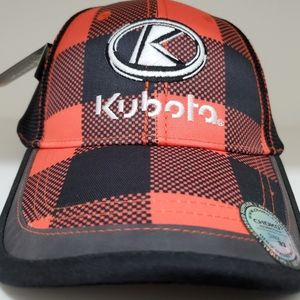Kubota Plaid Trucker Cap